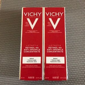 2 x NIB Vichy liftactiv retinol HA anti-wrinkle concentrate. Expiration 01-2024